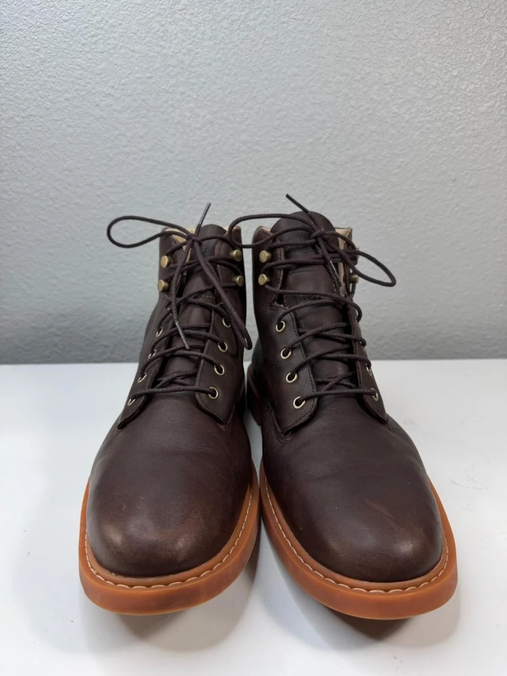Timberland AFHP-A5050 Men's Shoes EU 44 Dark Brown Leather High-Top size 10 EUC